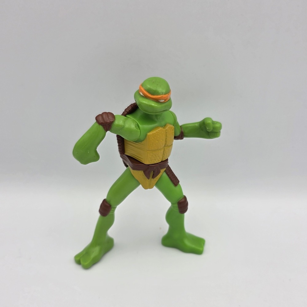 Teenage Mutant Ninja Turtles TMNT MichaelAngelo 4.5" McDonald's Action Toy‎ 2007